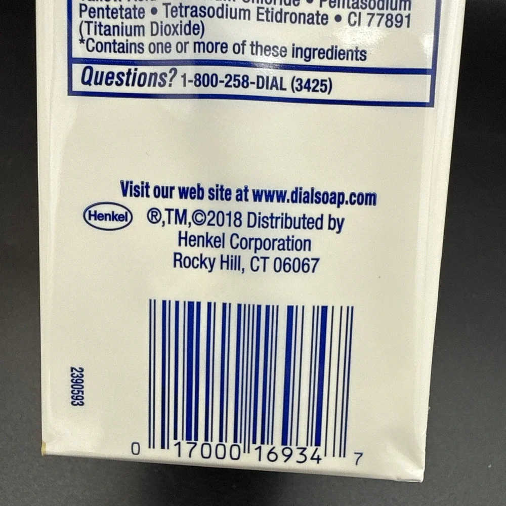 6 Dial Coconut Milk Soap Bars 2 in 1 Moisturizing & Antibacterial 3.8 oz
